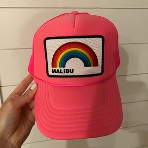 Aviator Nation Malibu Hat Neon Pink